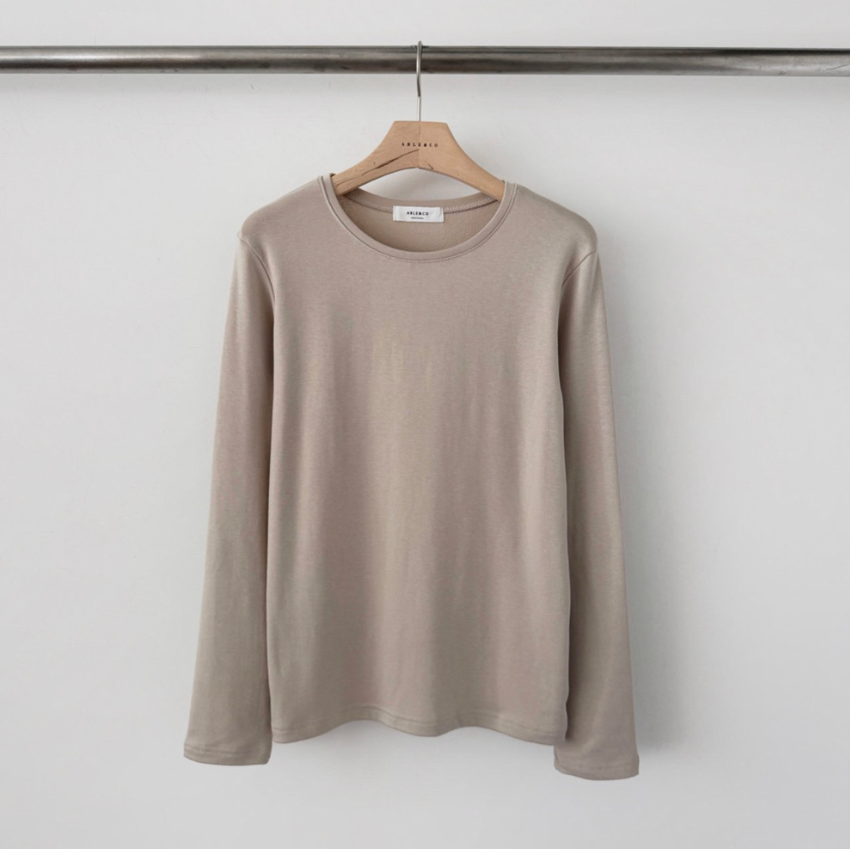 (F/W) Warm long sleeve t-shirt