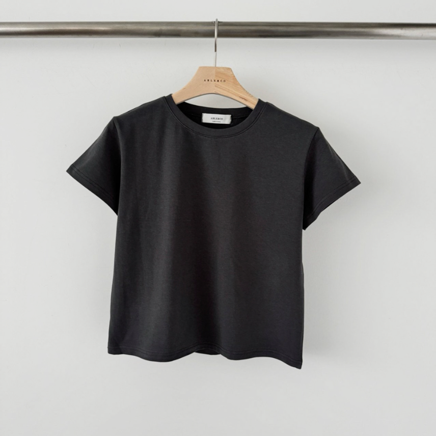Semi-cropped Jelly modal tee
