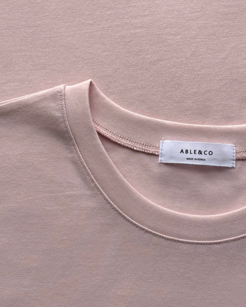 Summer cream modal tee