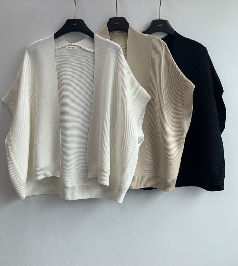 Shawl cardigan