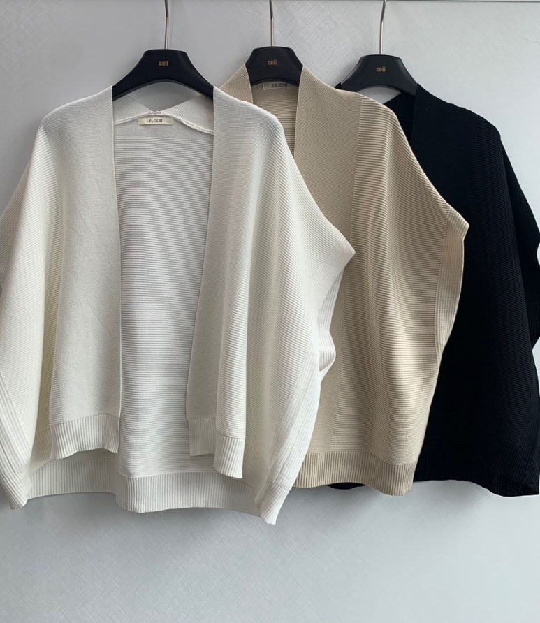 Shawl cardigan
