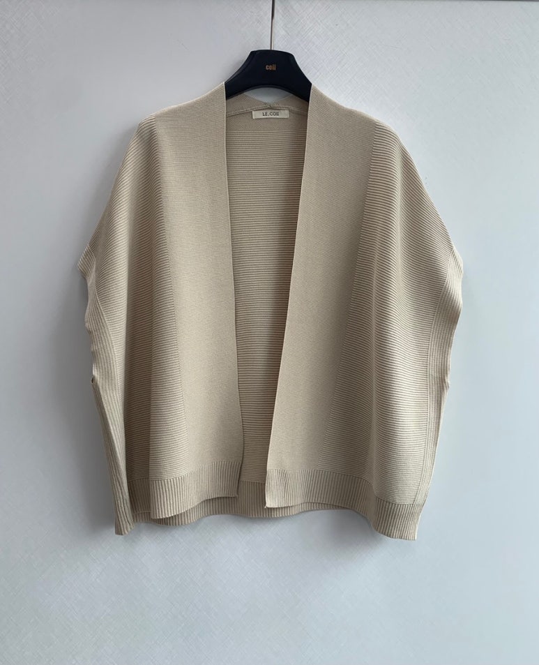 Shawl cardigan