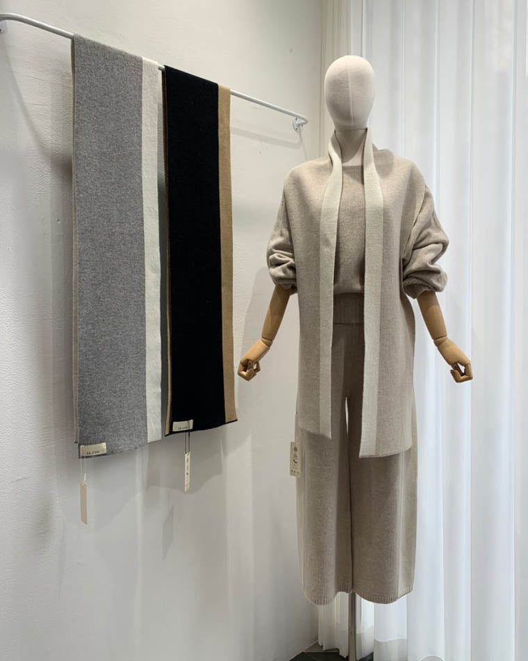 (F/W) Cashmere muffler