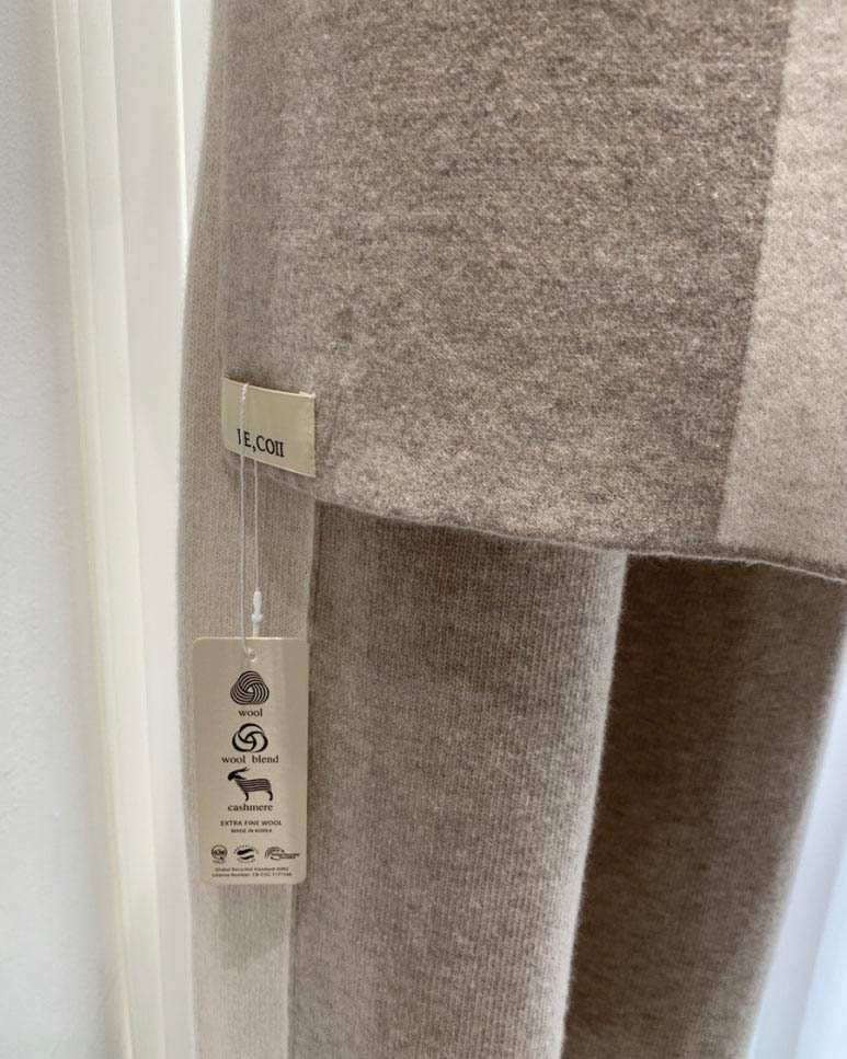 (F/W) Cashmere muffler