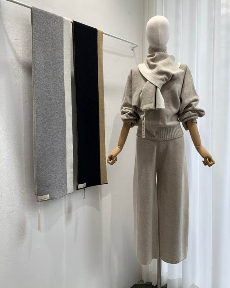 (F/W) Cashmere muffler