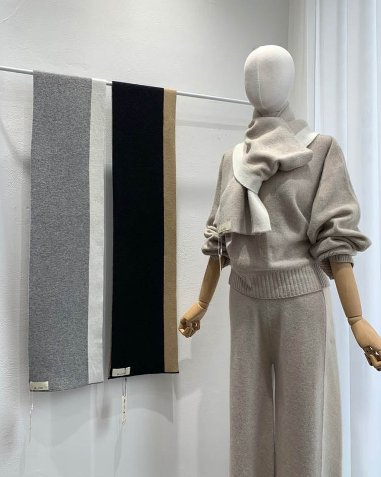(F/W) Cashmere muffler