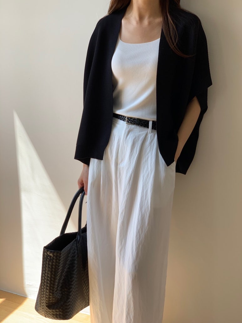 Shawl cardigan