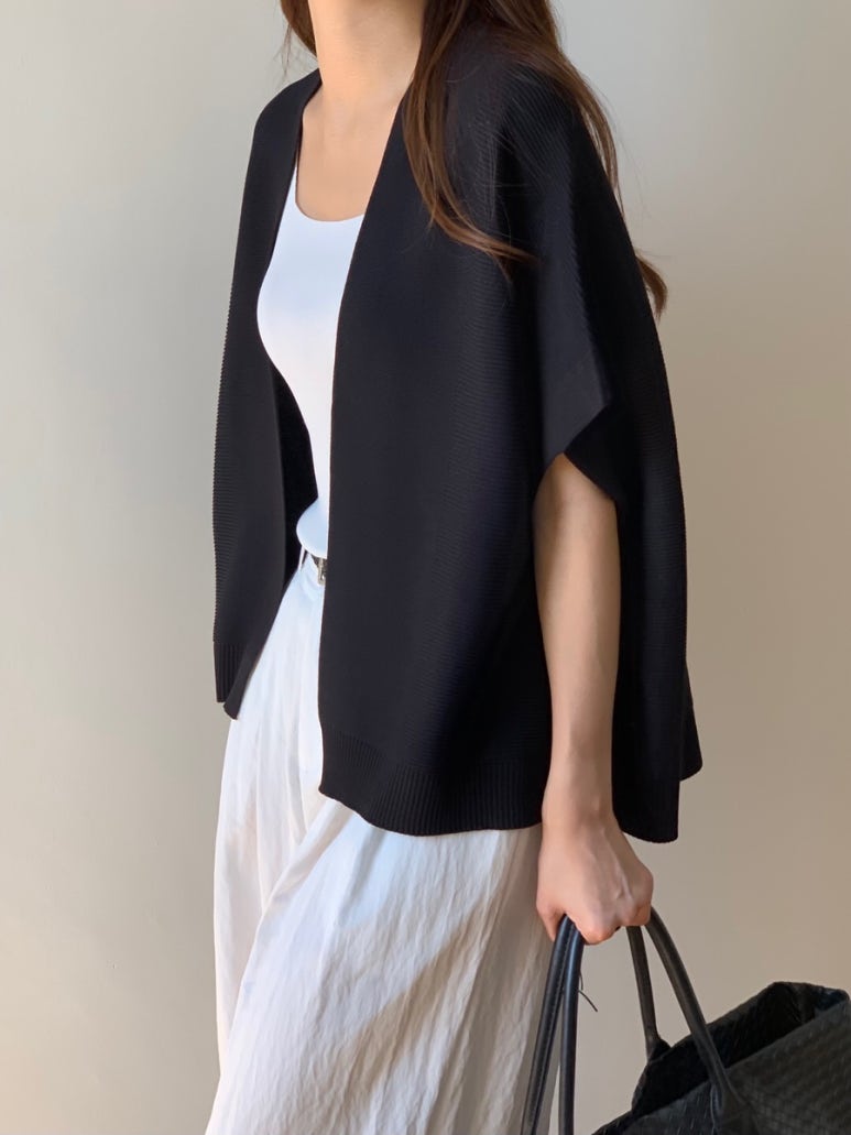 Shawl cardigan