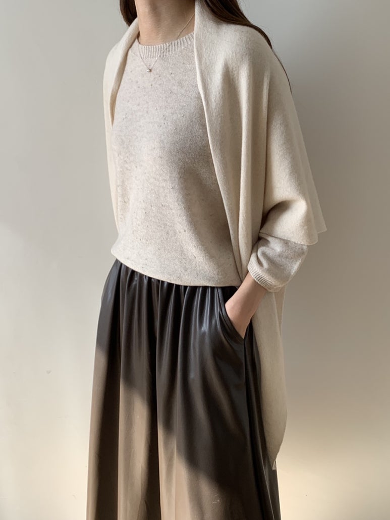 (F/W) Wool shawl