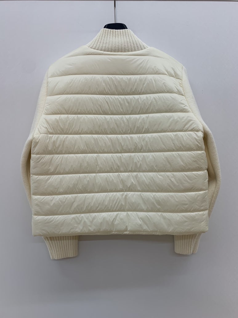 (F/W) Padded button-up jacket