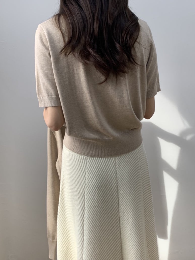 (F/W) Fine Wool cardigan set