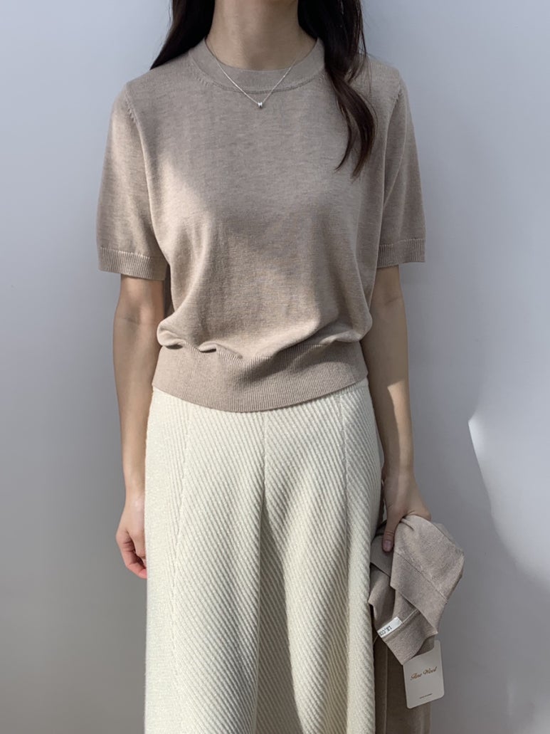 (F/W) Fine Wool cardigan set