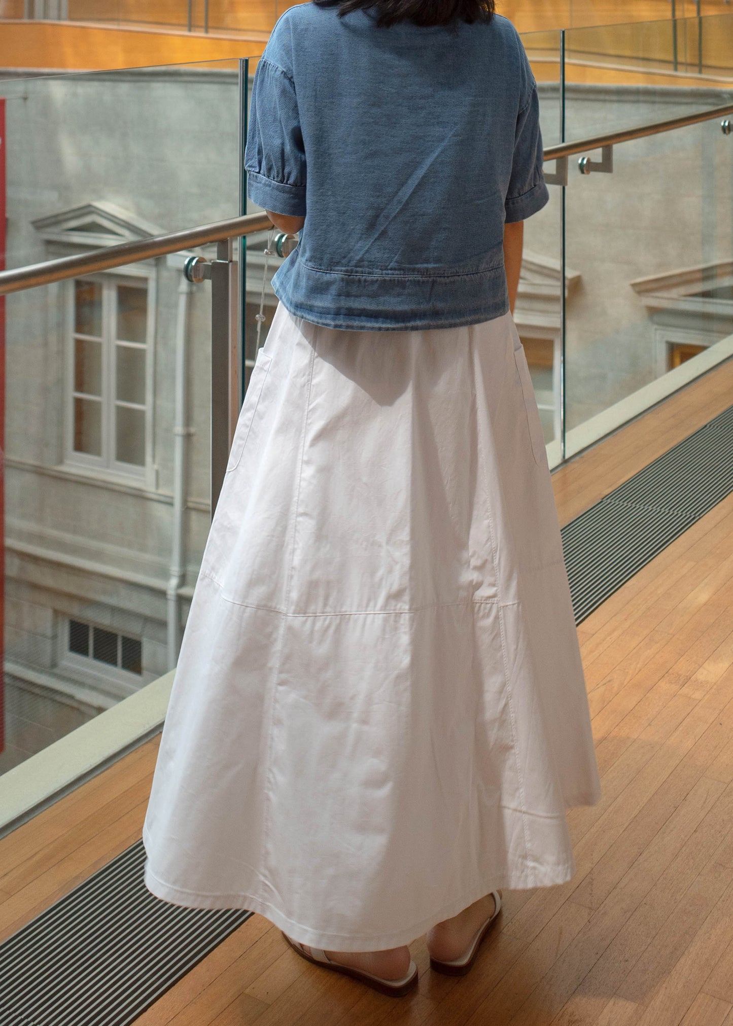 Miyu cotton full skirt