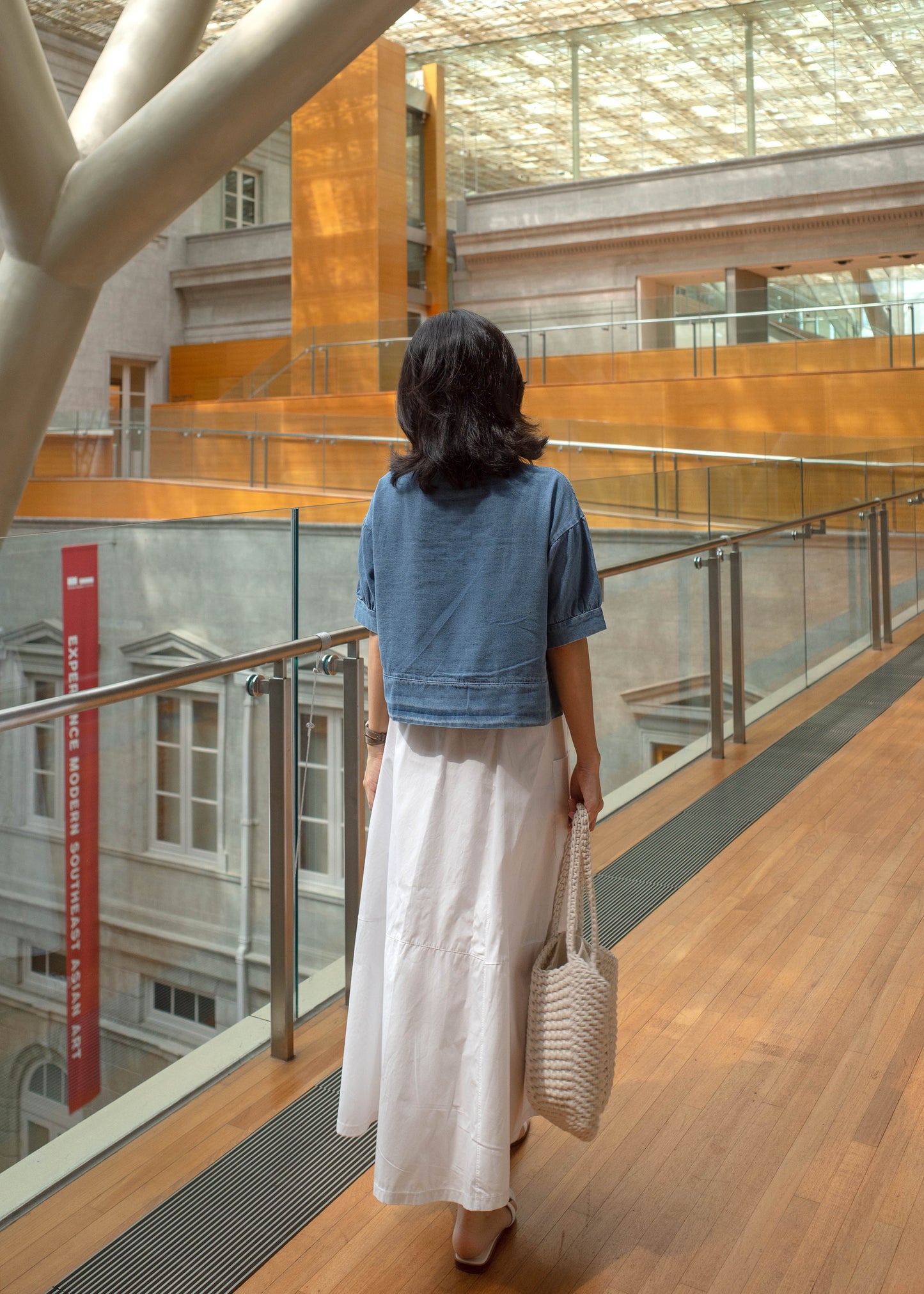 Miyu cotton full skirt