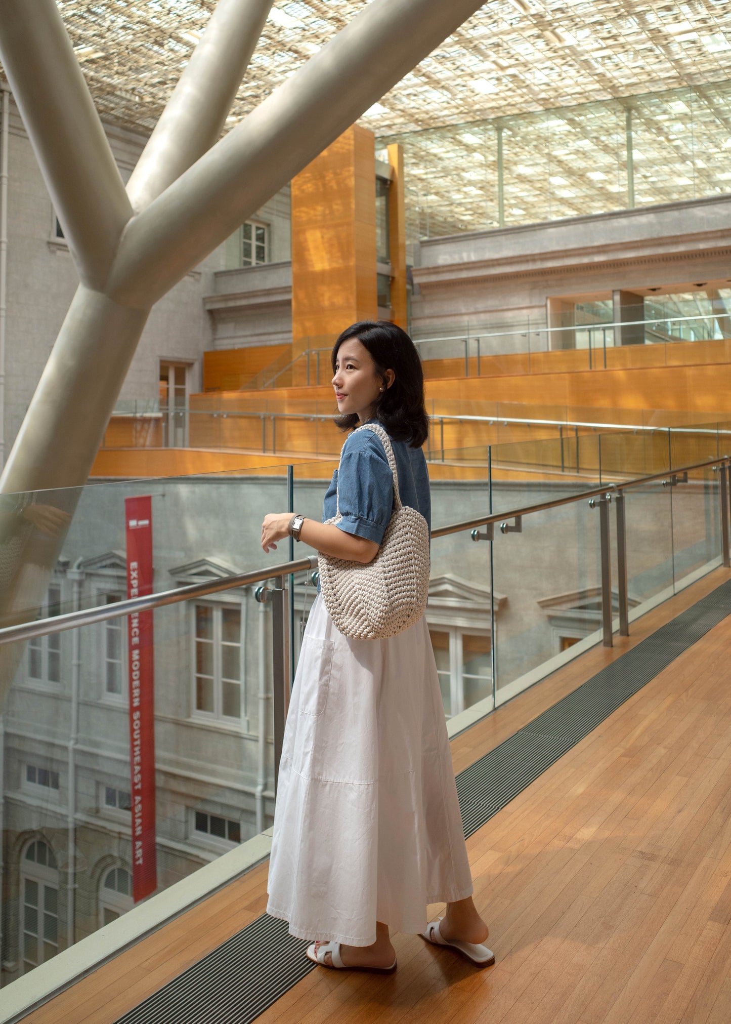 Miyu cotton full skirt