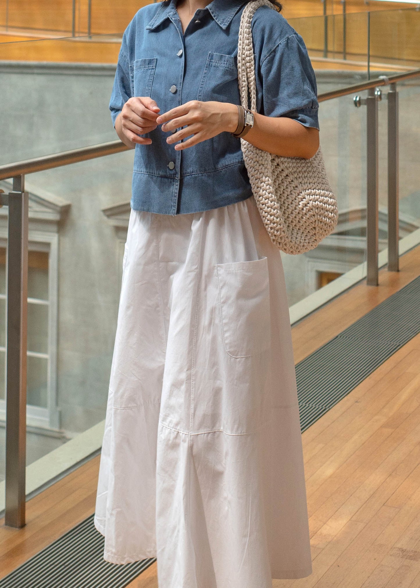Miyu cotton full skirt