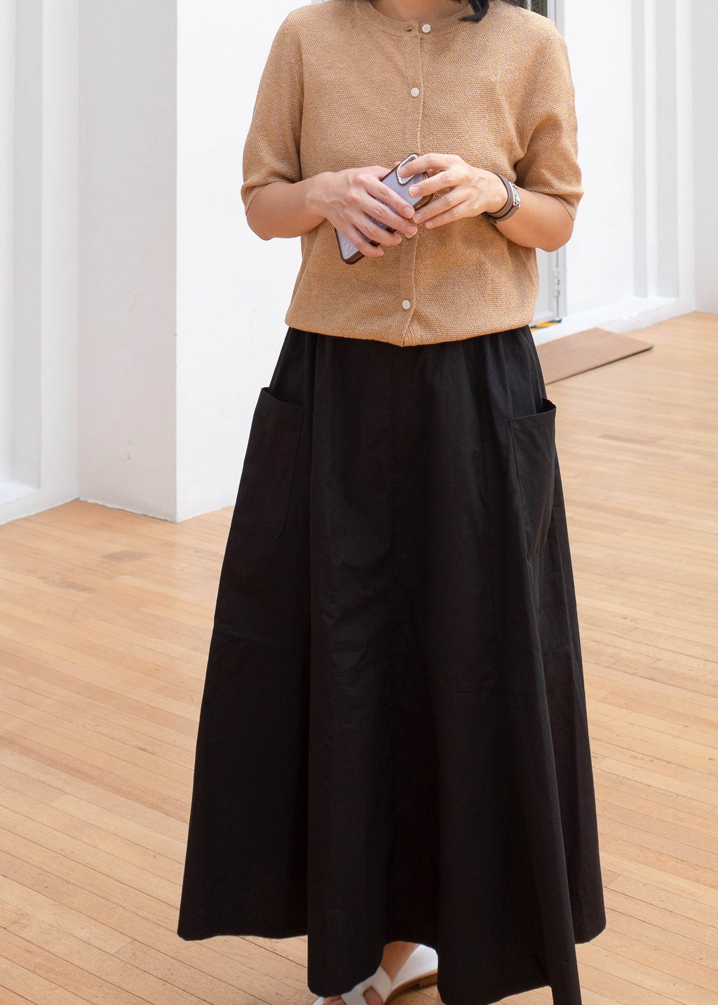 Miyu cotton full skirt