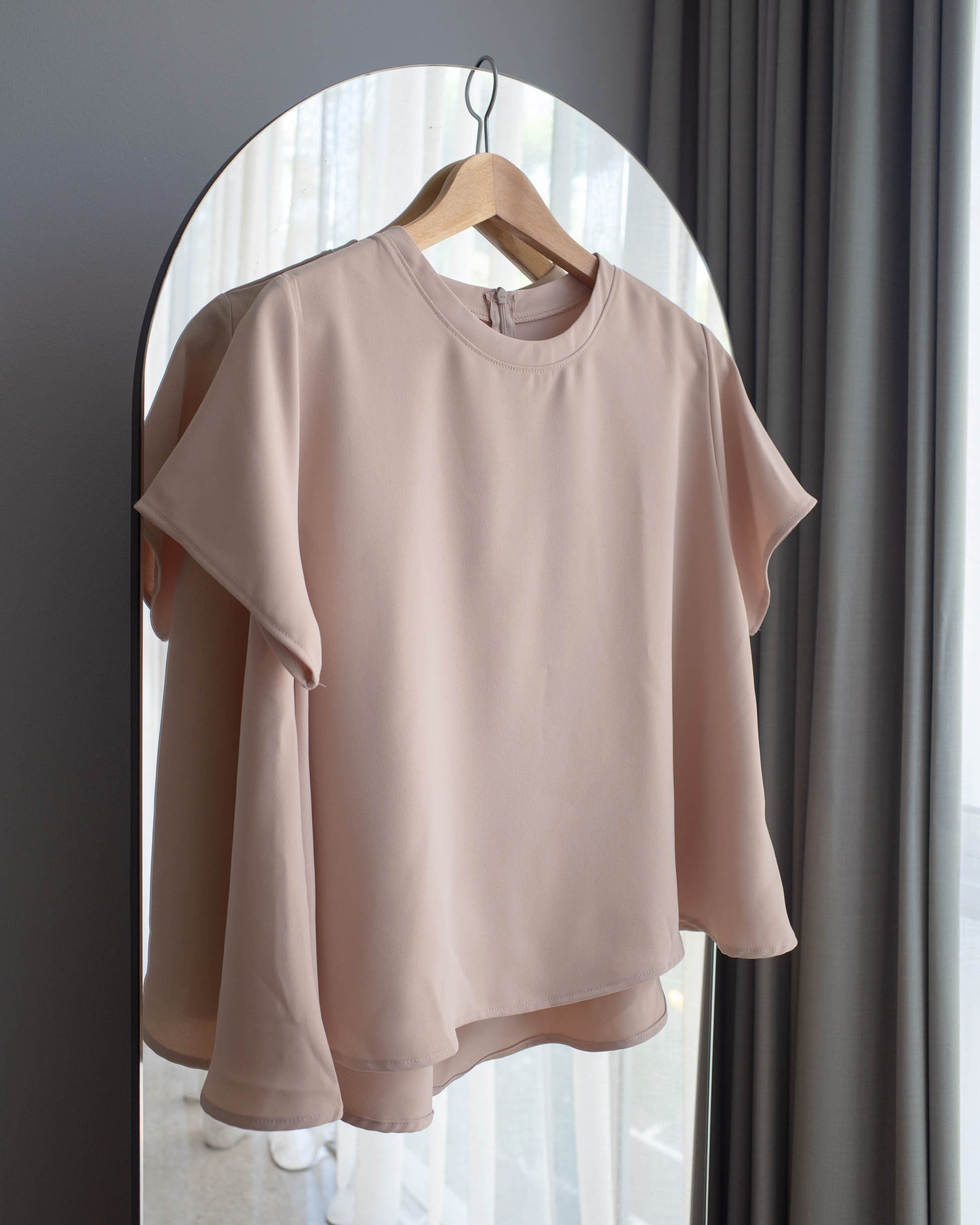 Silky skirt set