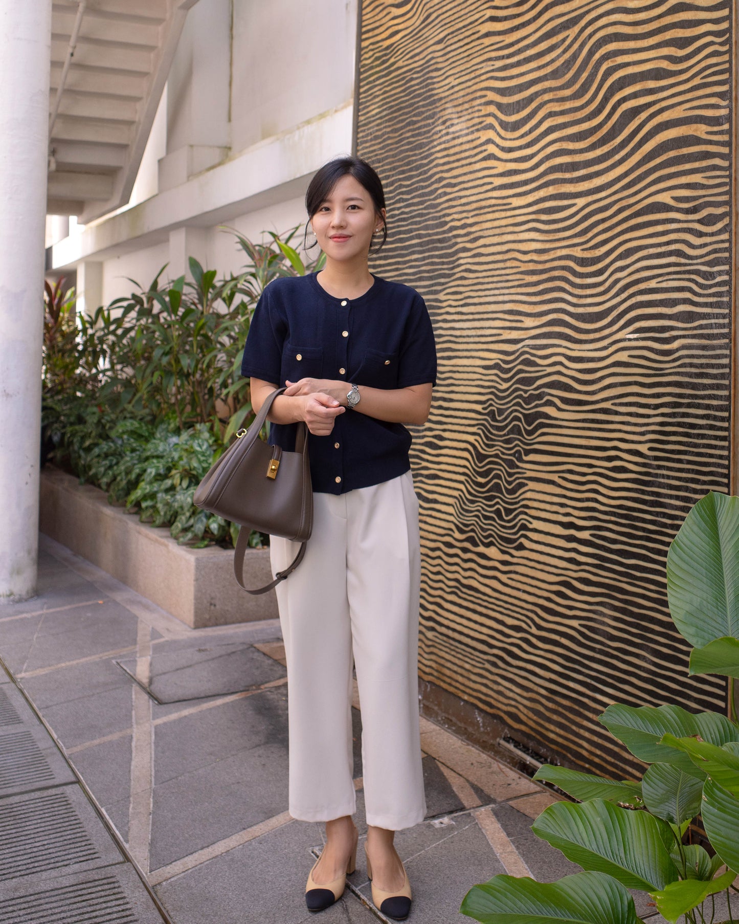Summer tweed cardigan