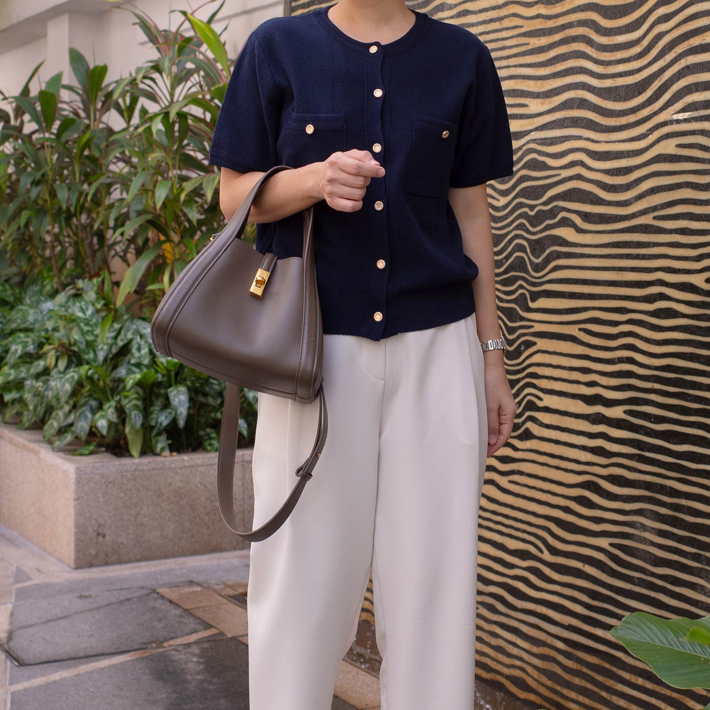 Summer tweed cardigan