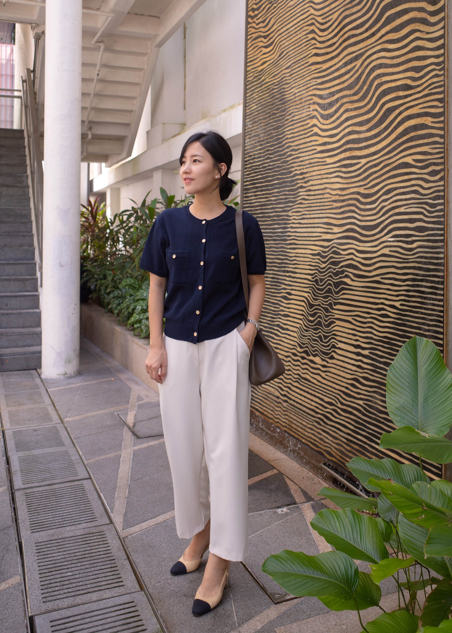 Summer tweed cardigan