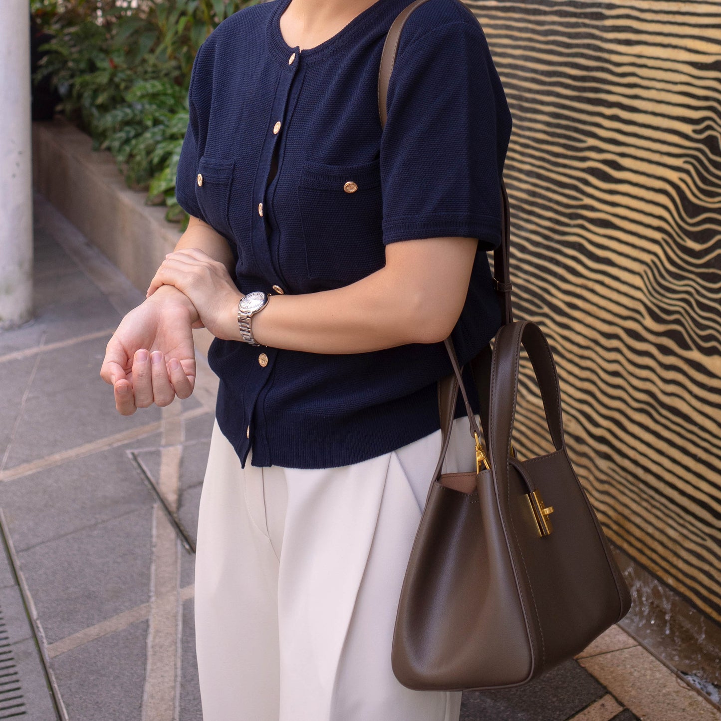 Summer tweed cardigan