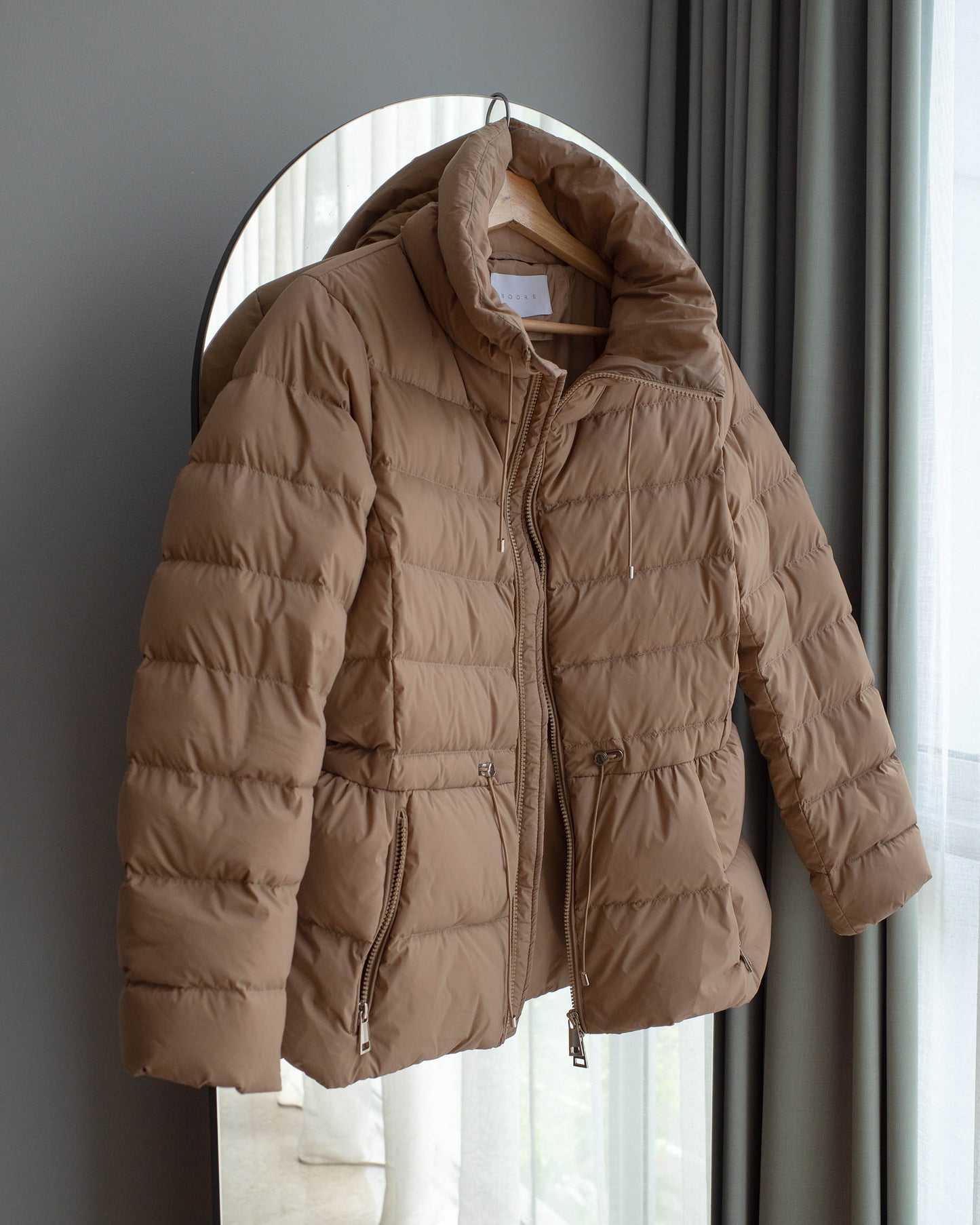 Slim duck down jacket