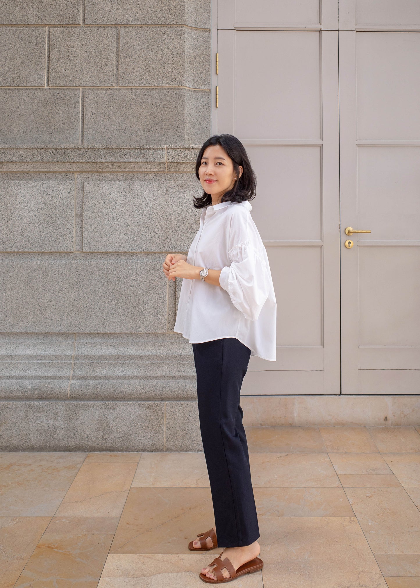 Minimal slim slacks