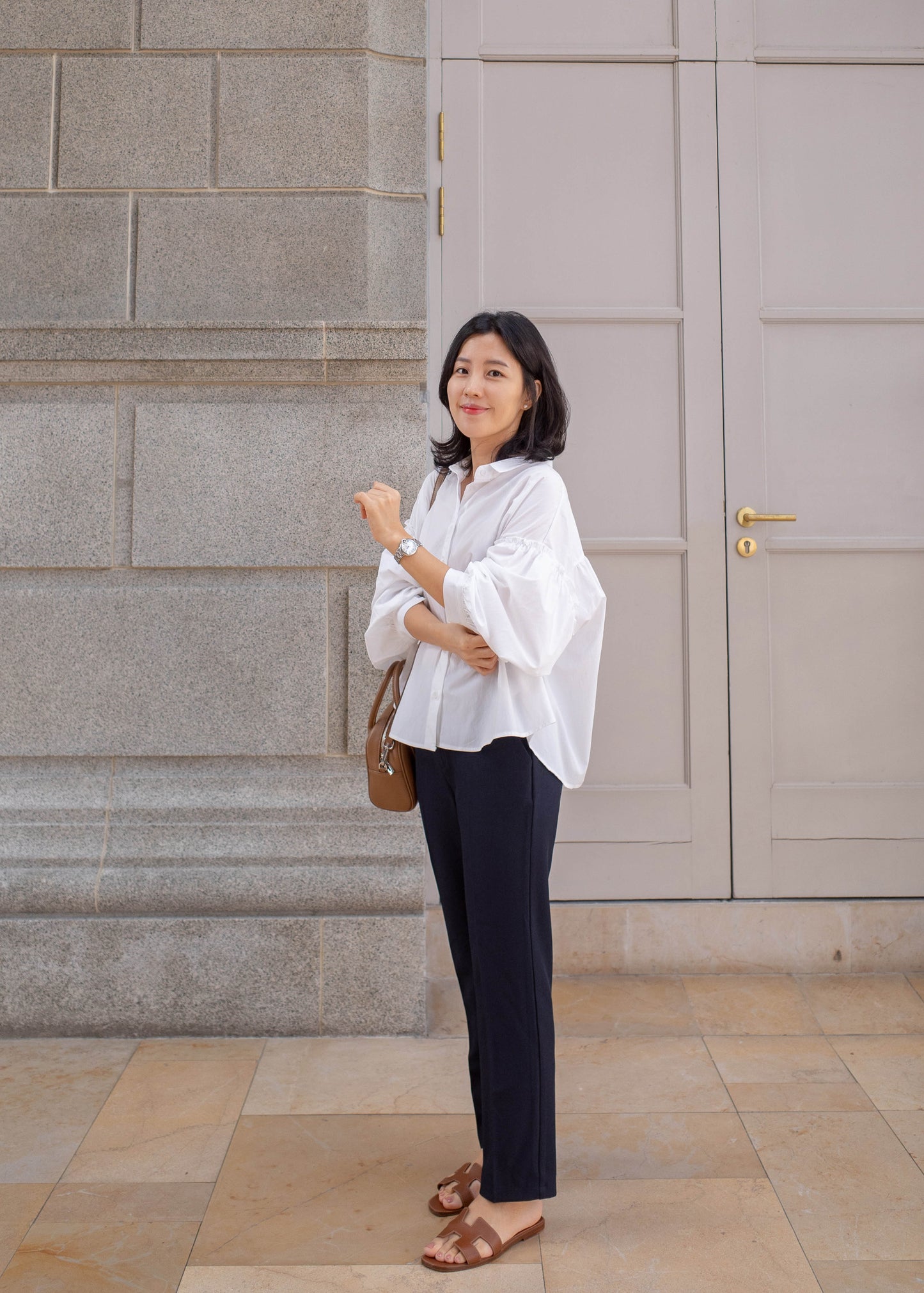 Minimal slim slacks