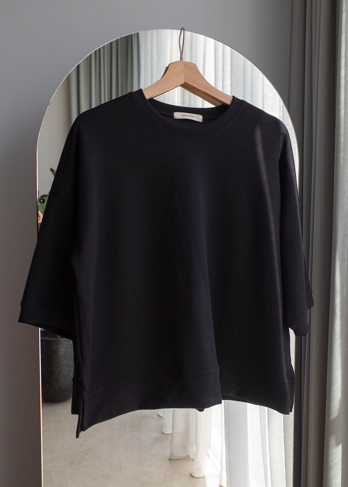 Raglan sweat tee/ skirt set
