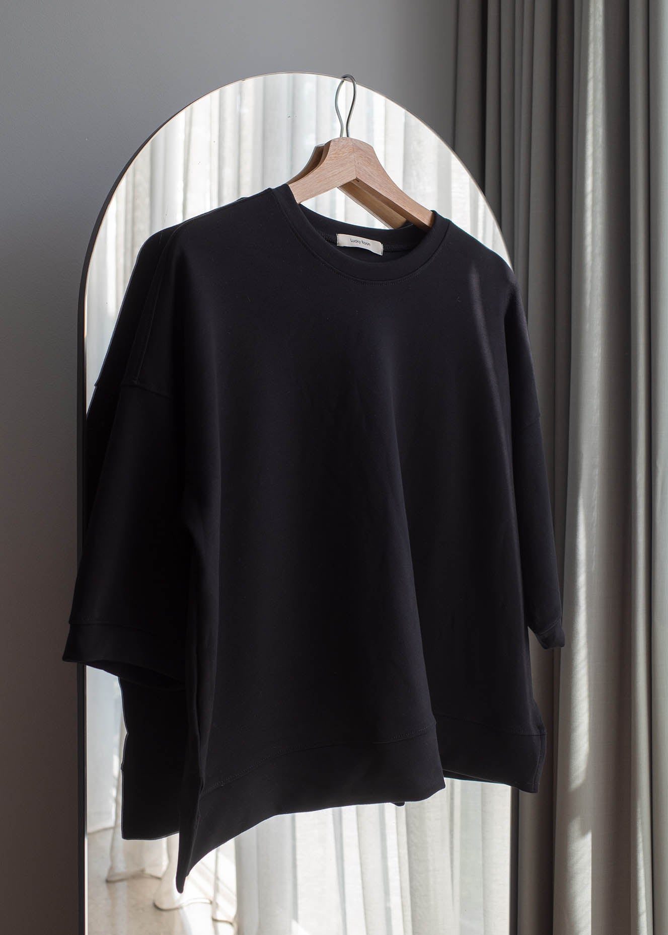 Raglan sweat tee/ skirt set