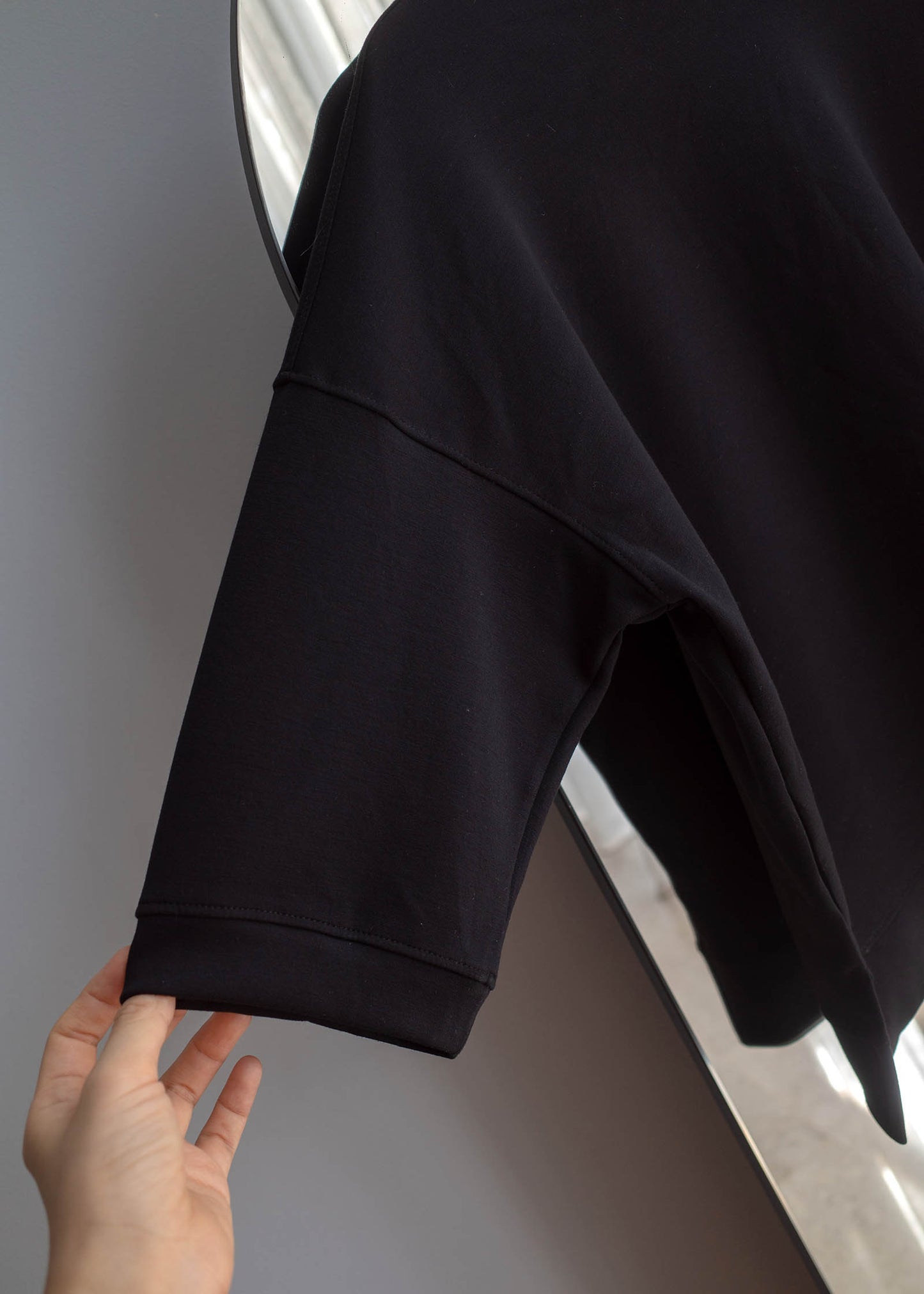 Raglan sweat tee/ skirt set