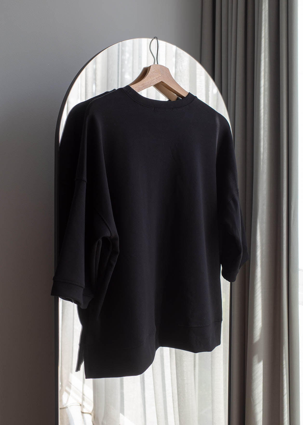 Raglan sweat tee/ skirt set