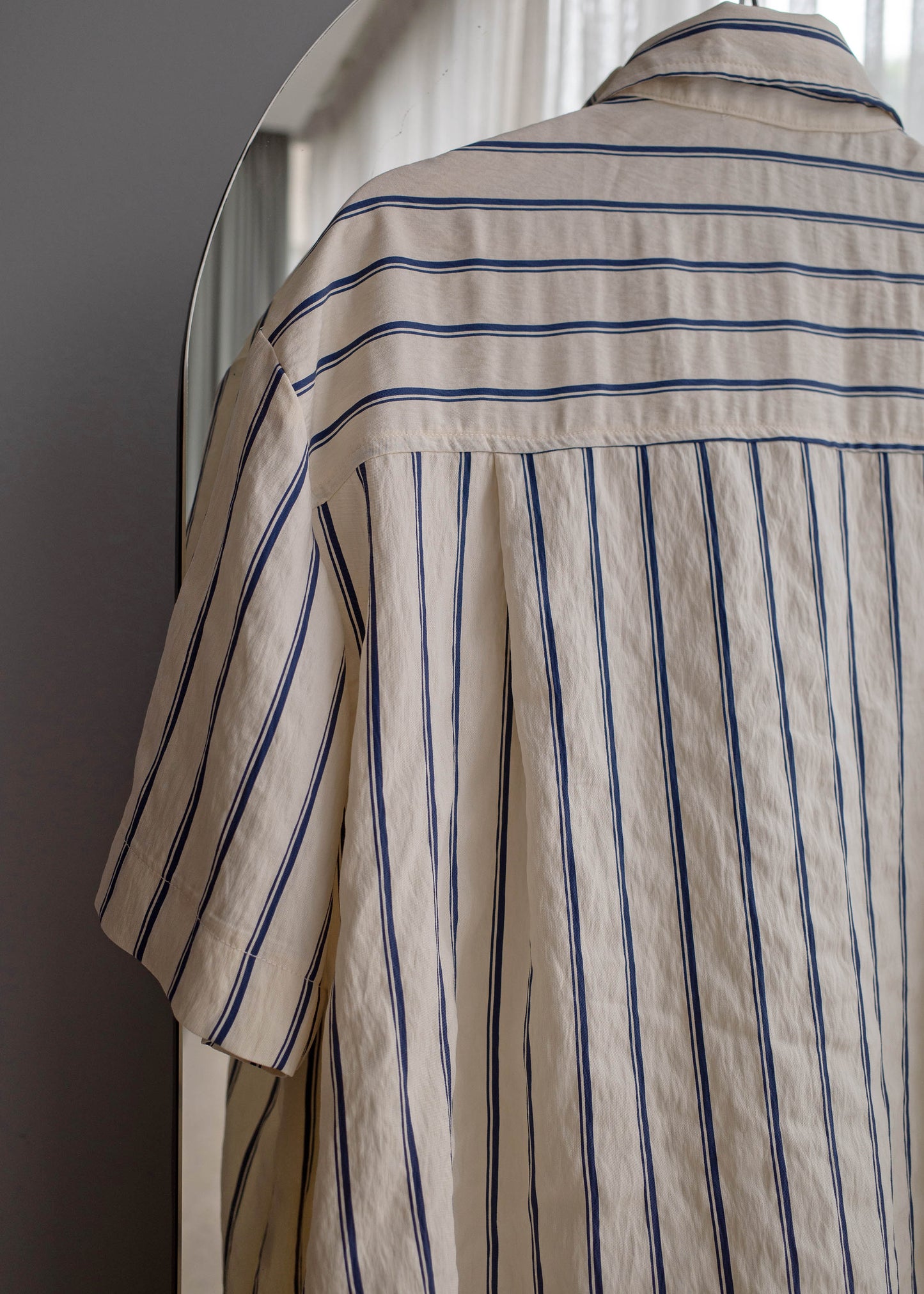 Boxy striped shirt