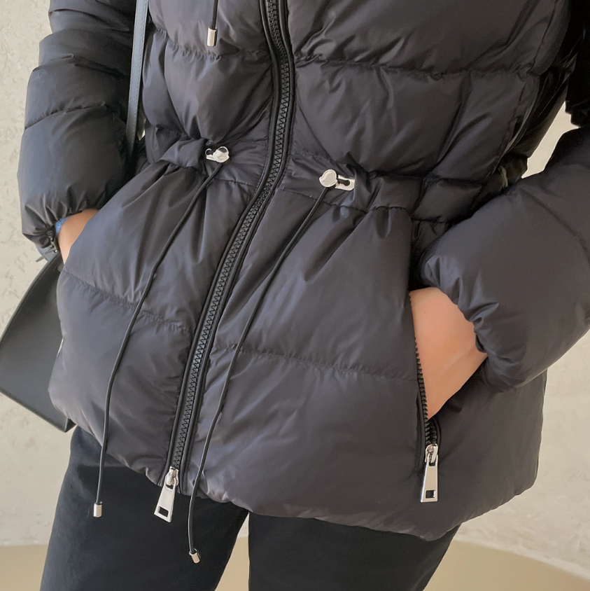 Slim duck down jacket