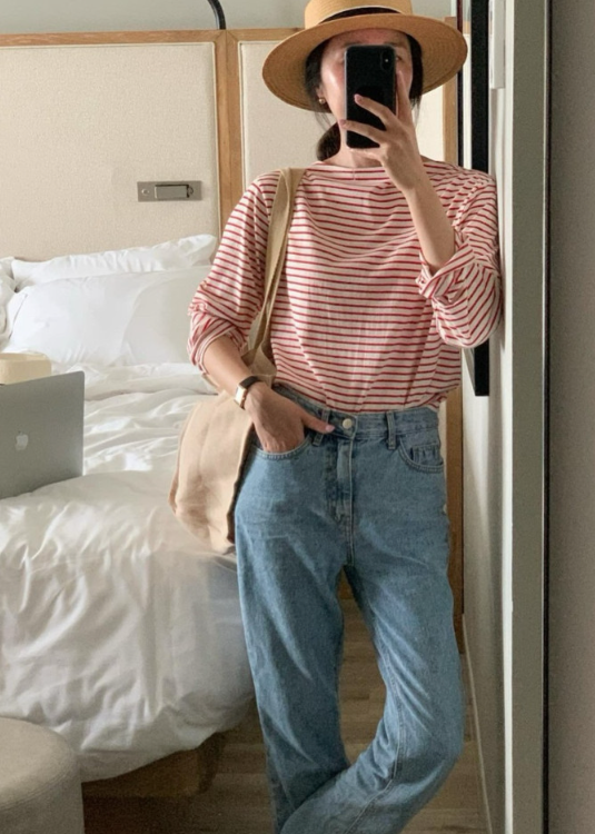 Marine long sleeves tee