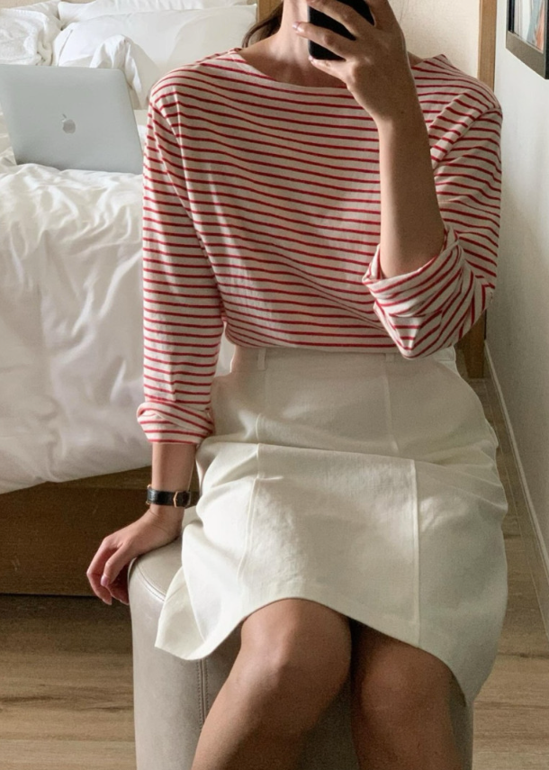 Marine long sleeves tee