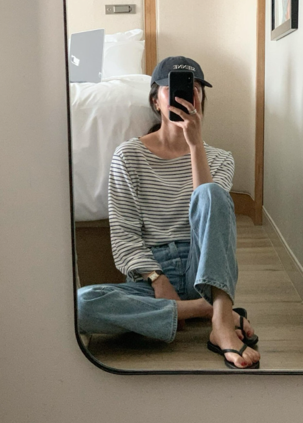 Marine long sleeves tee