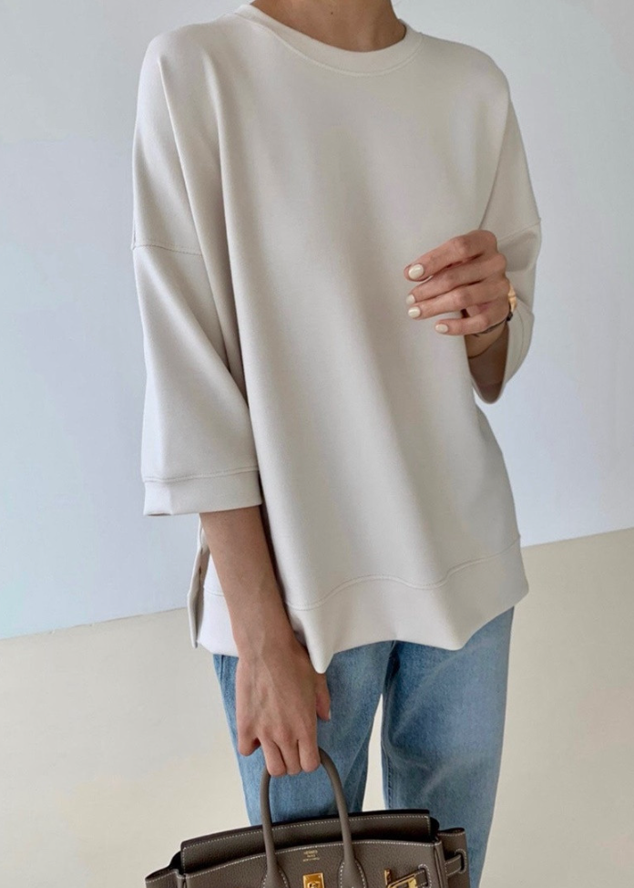 Raglan sweat tee/ skirt set