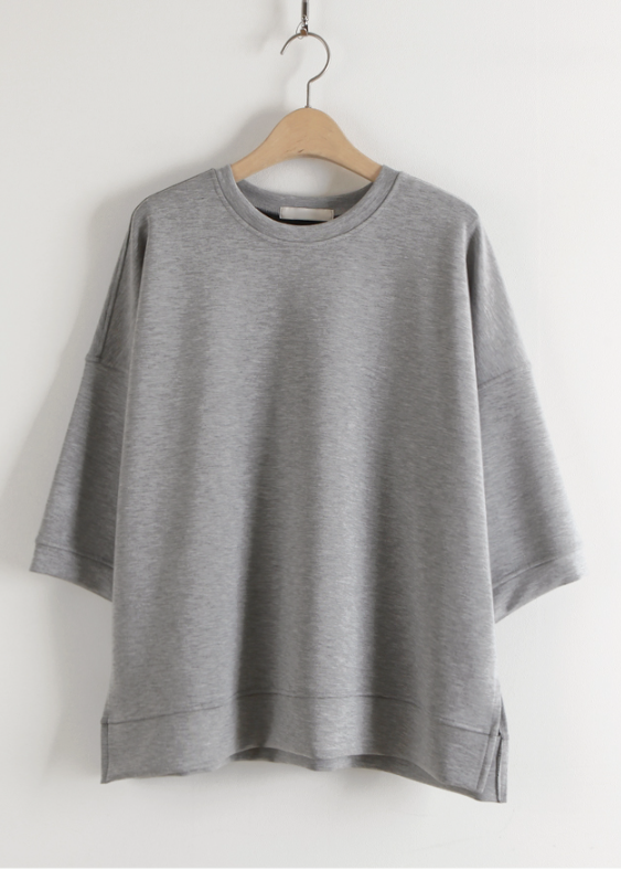 Raglan sweat tee/ skirt set