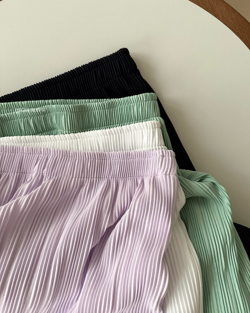 Candy pleats skirt
