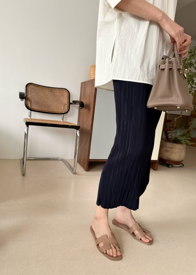 Candy pleats skirt
