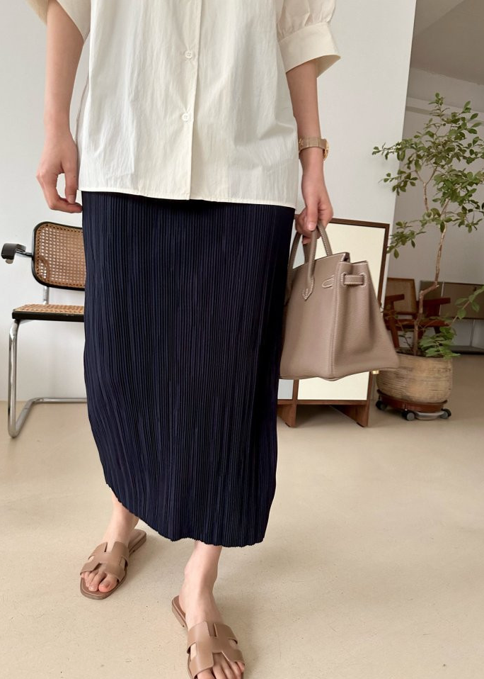 Candy pleats skirt