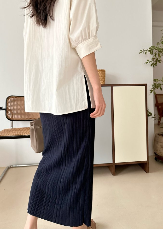 Candy pleats skirt
