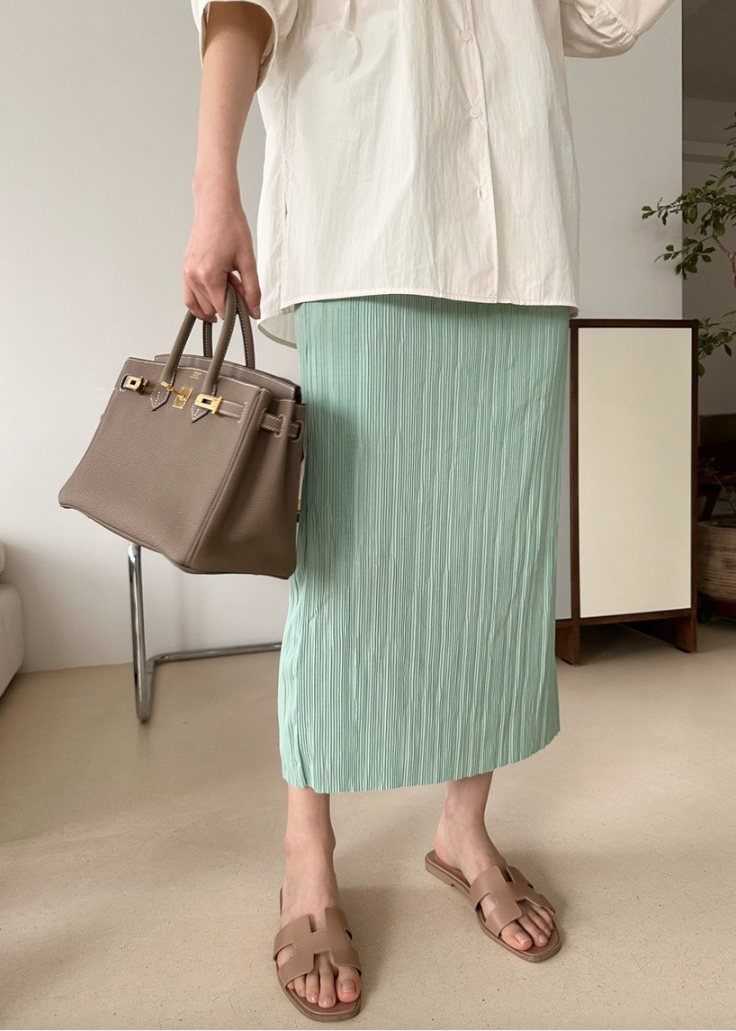 Candy pleats skirt