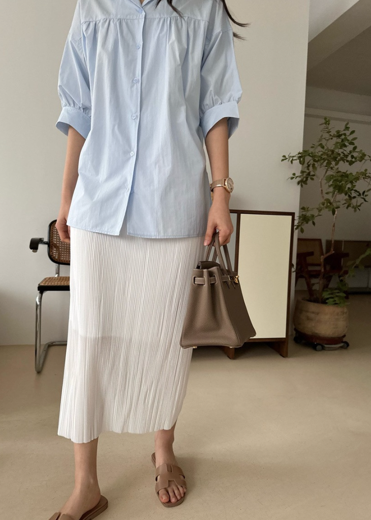Candy pleats skirt