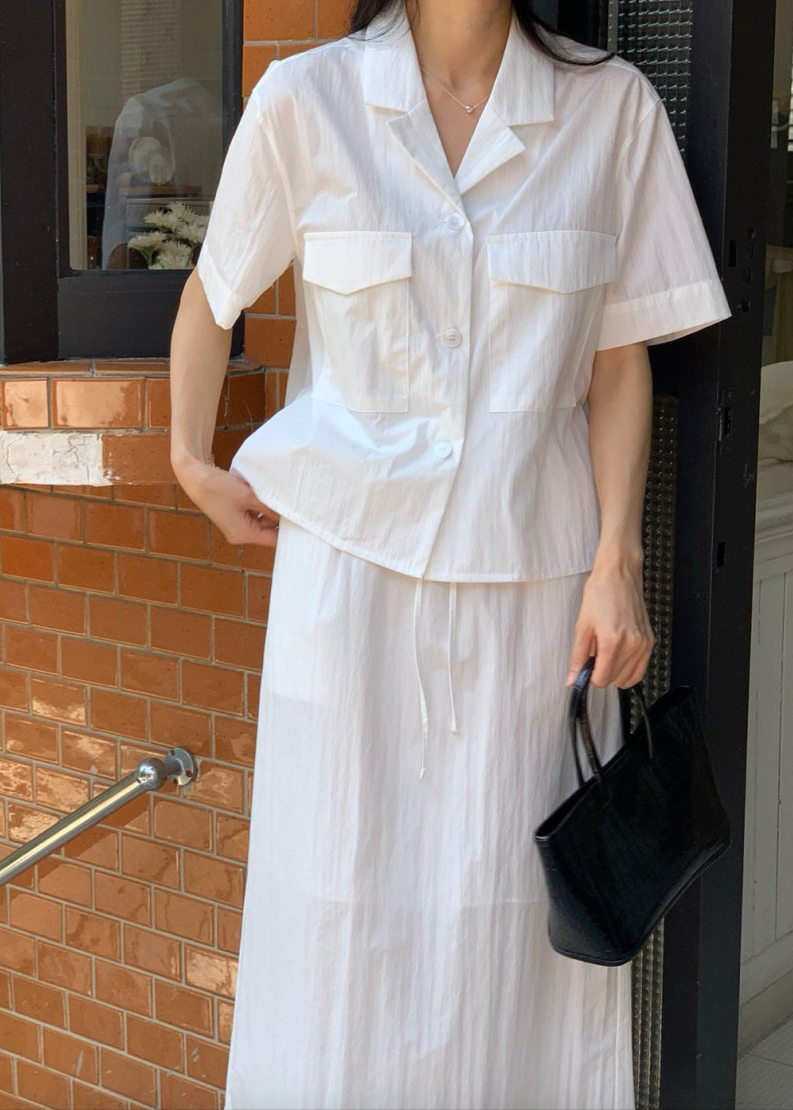 Libre paper blouse/ skirt