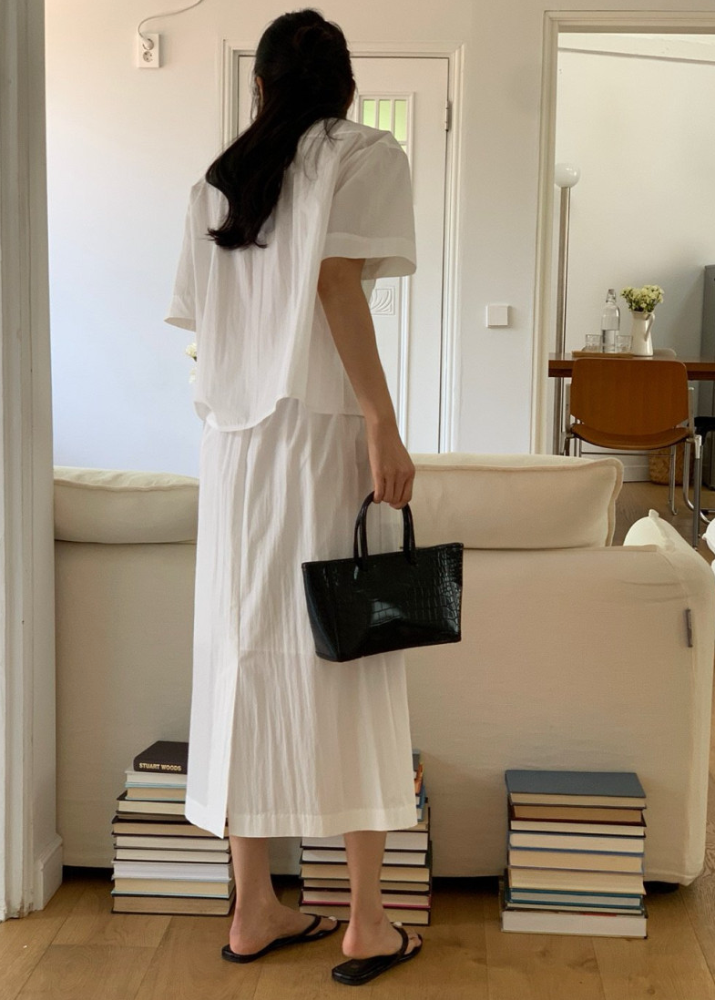 Libre paper blouse/ skirt