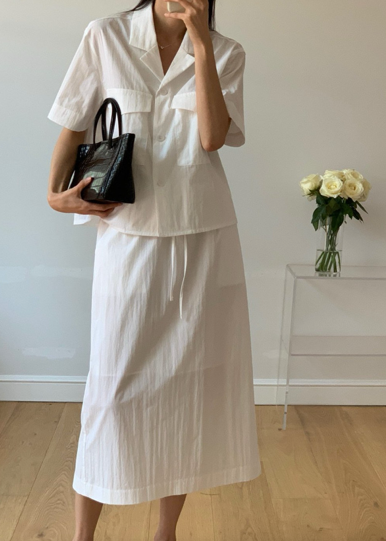Libre paper blouse/ skirt