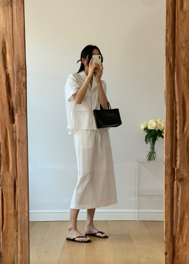 Libre paper blouse/ skirt